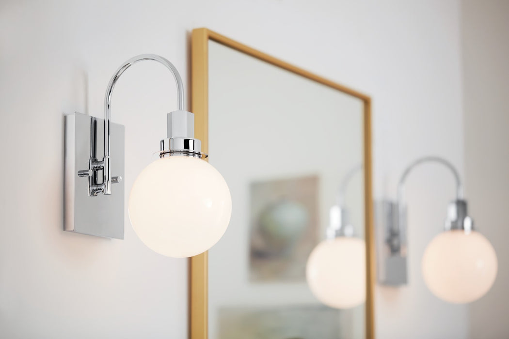 Kichler 55149CH One Light Wall Sconce, Chrome