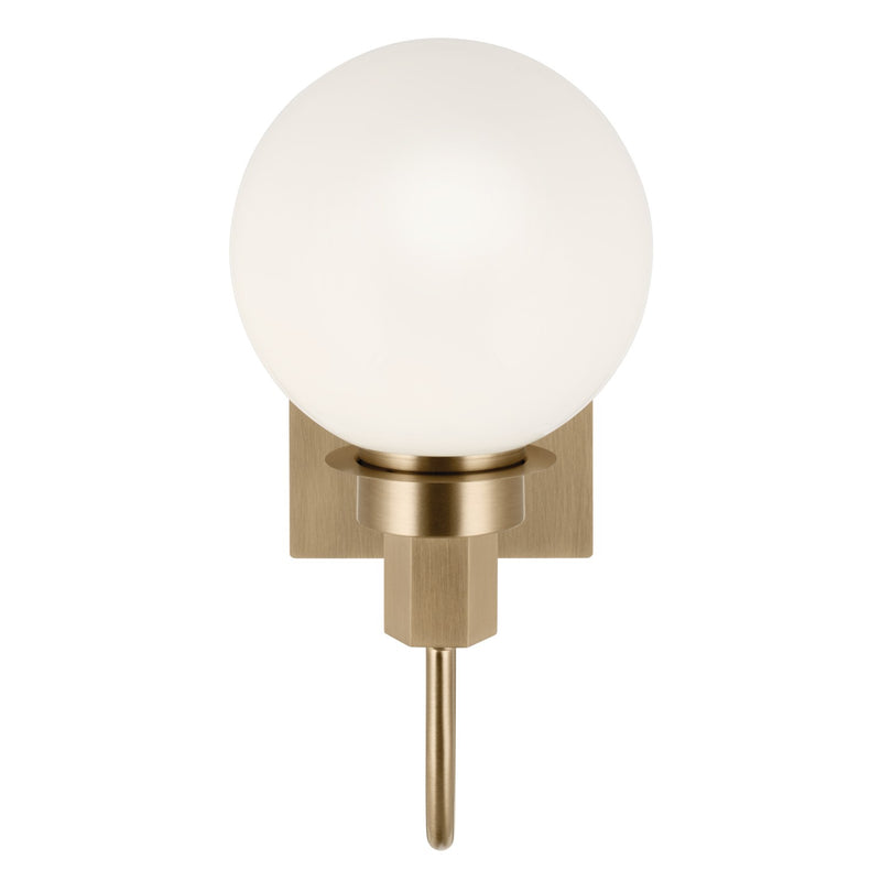 Kichler 55149CPZ One Light Wall Sconce, Champagne Bronze