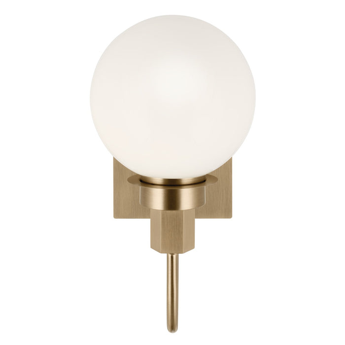 Kichler 55149CPZ One Light Wall Sconce, Champagne Bronze