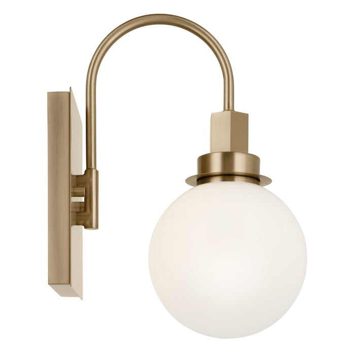 Kichler 55149CPZ One Light Wall Sconce, Champagne Bronze