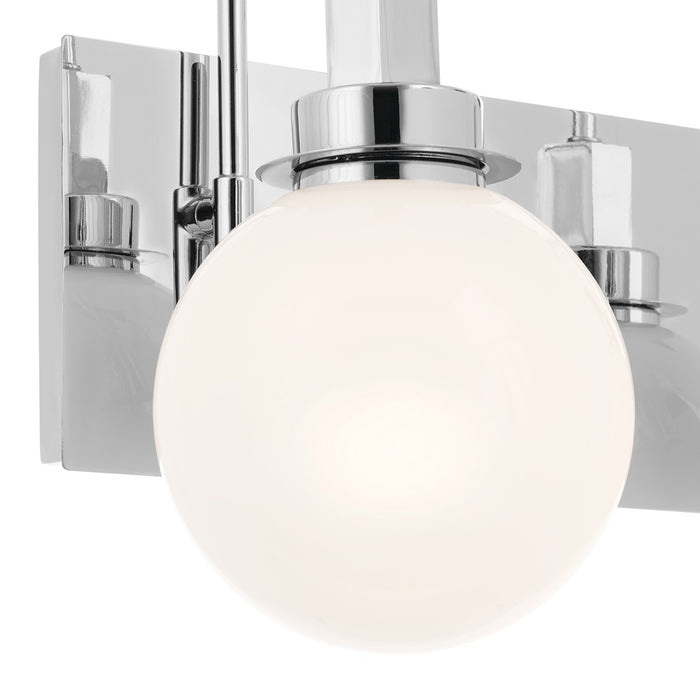 Kichler 55150CH Two Light Bath, Chrome