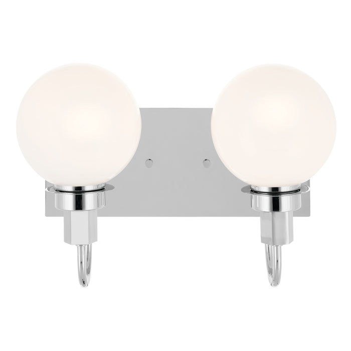 Kichler 55150CH Two Light Bath, Chrome