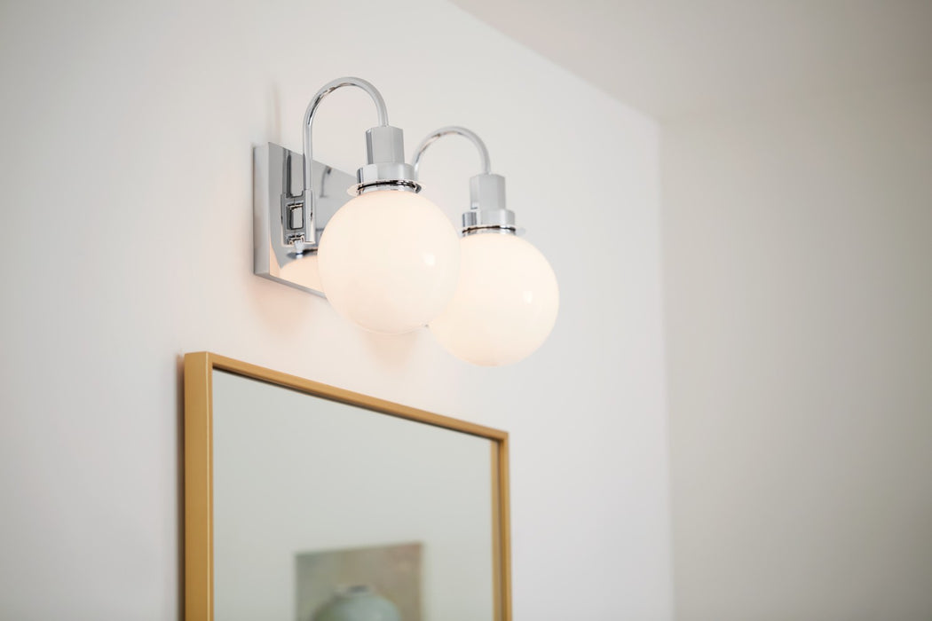 Kichler 55150CH Two Light Bath, Chrome