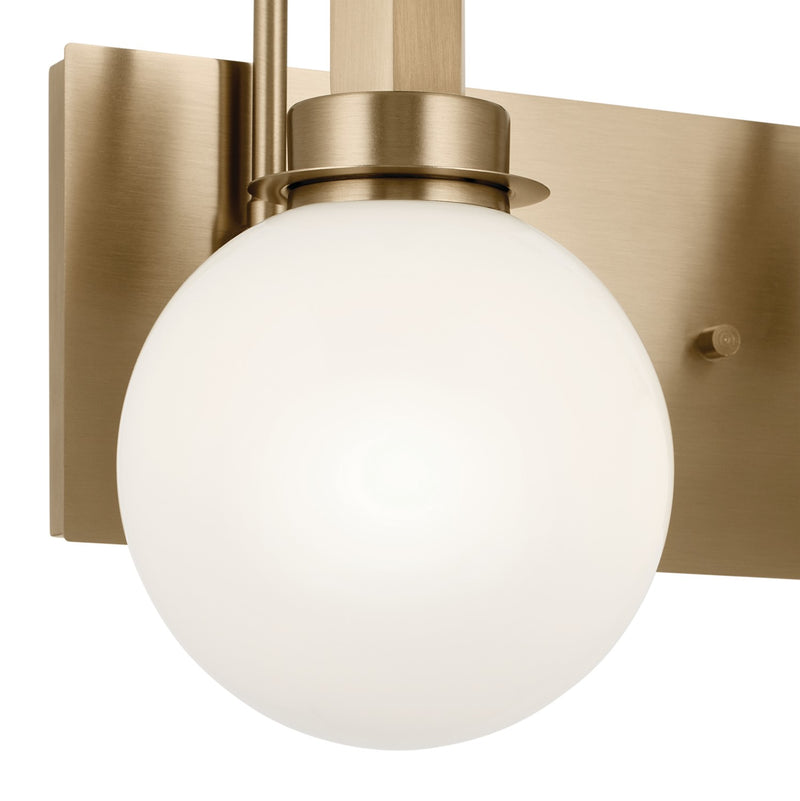 Kichler 55150CPZ Two Light Bath, Champagne Bronze