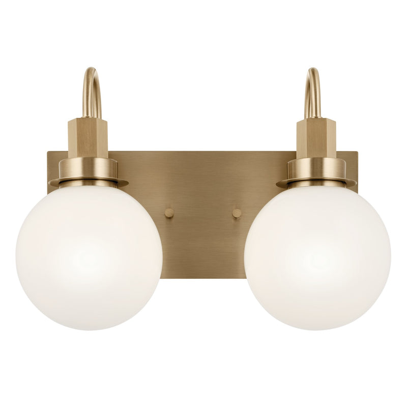 Kichler 55150CPZ Two Light Bath, Champagne Bronze