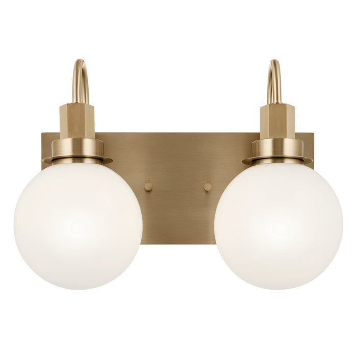 Kichler 55150CPZ Two Light Bath, Champagne Bronze