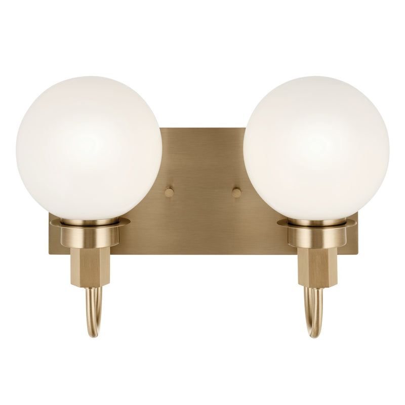 Kichler 55150CPZ Two Light Bath, Champagne Bronze