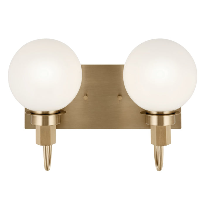 Kichler 55150CPZ Two Light Bath, Champagne Bronze