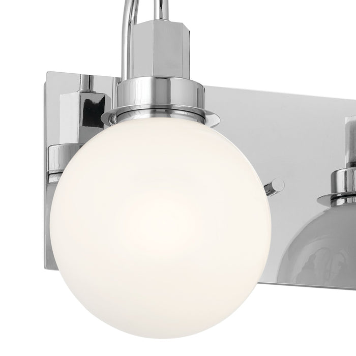 Kichler 55151CH Three Light Bath, Chrome
