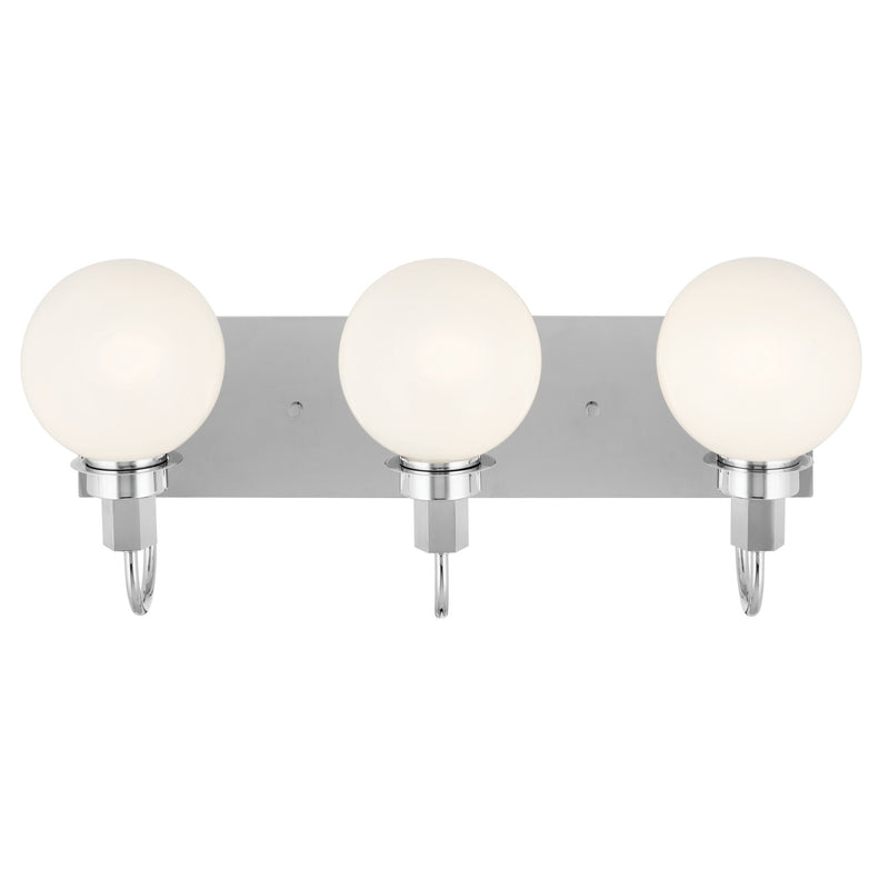Kichler 55151CH Three Light Bath, Chrome