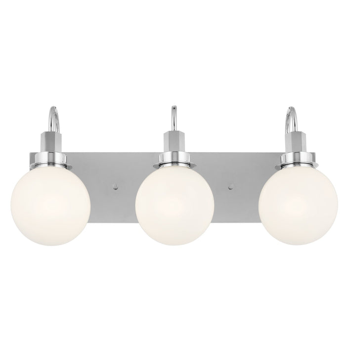 Kichler 55151CH Three Light Bath, Chrome