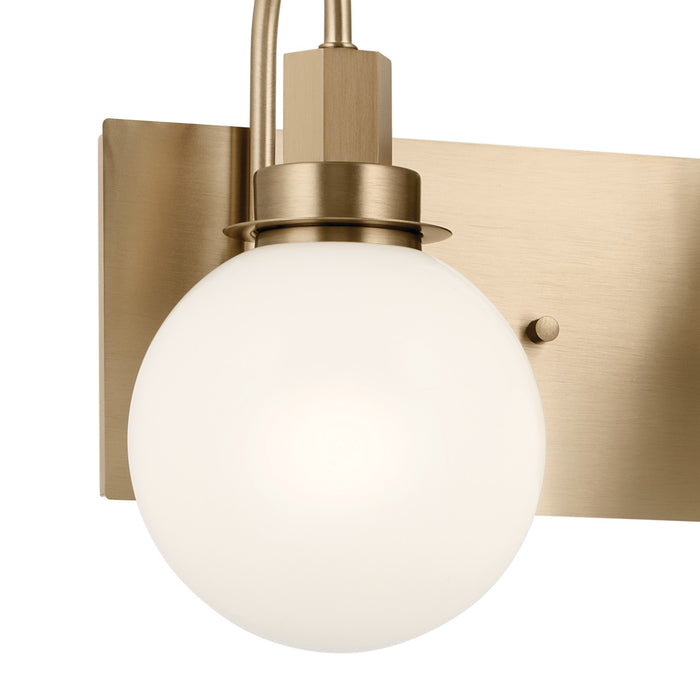 Kichler 55151CPZ Three Light Bath, Champagne Bronze