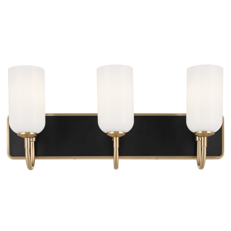 Kichler 55163CPZ Three Light Bath, Champagne Bronze