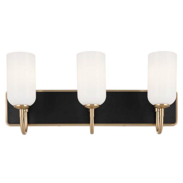 Kichler 55163CPZ Three Light Bath, Champagne Bronze