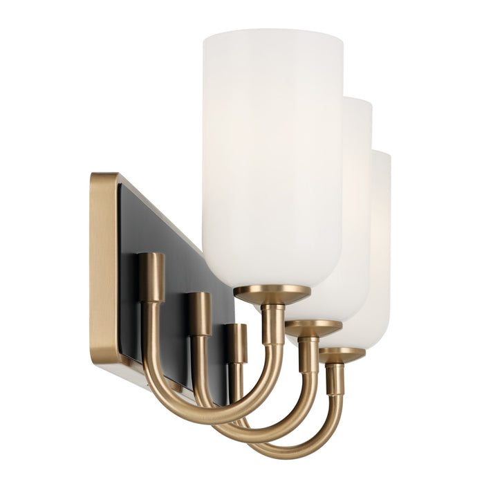 Kichler 55163CPZ Three Light Bath, Champagne Bronze