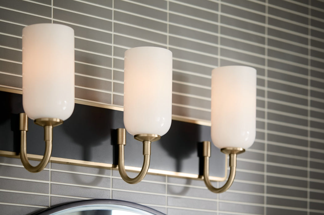 Kichler 55163CPZ Three Light Bath, Champagne Bronze