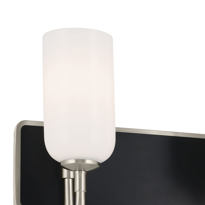 Kichler 55163NI Three Light Bath, Brushed Nickel