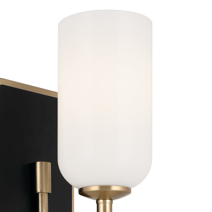 Kichler 55161CPZ One Light Wall Sconce, Champagne Bronze