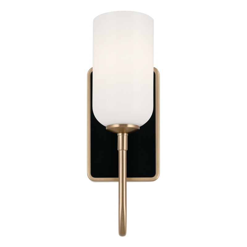 Kichler 55161CPZ One Light Wall Sconce, Champagne Bronze