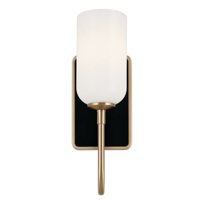 Kichler 55161CPZ One Light Wall Sconce, Champagne Bronze