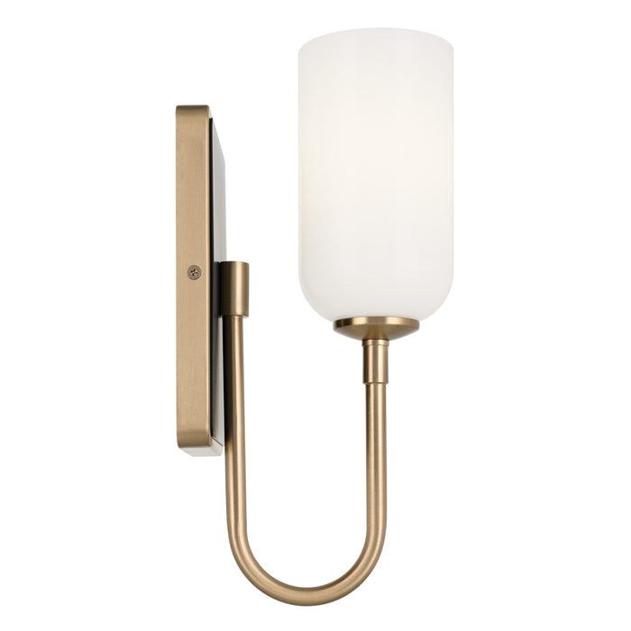 Kichler 55161CPZ One Light Wall Sconce, Champagne Bronze