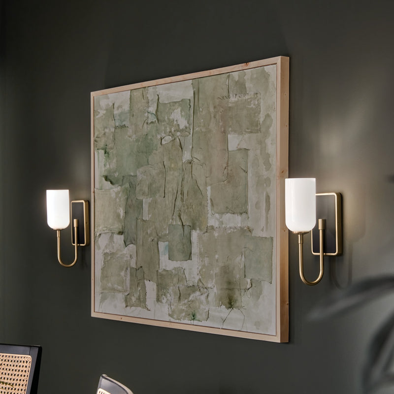 Kichler 55161CPZ One Light Wall Sconce, Champagne Bronze