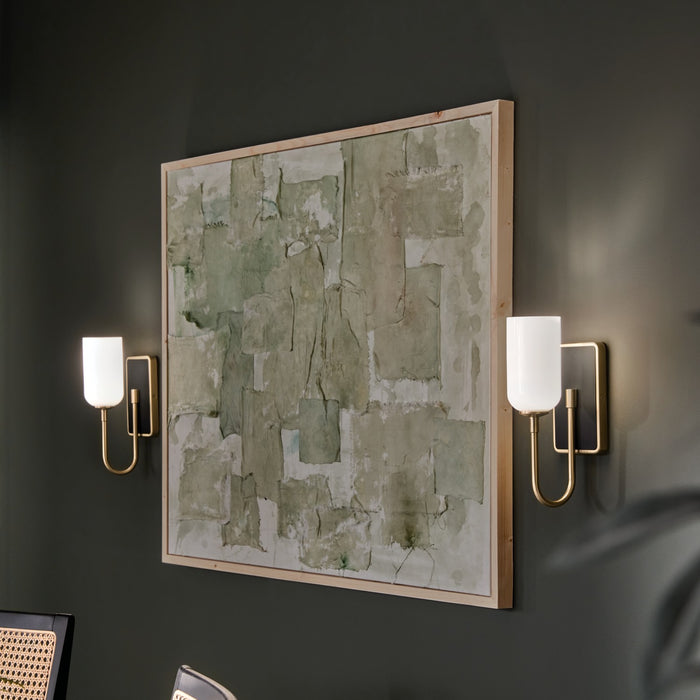 Kichler 55161CPZ One Light Wall Sconce, Champagne Bronze