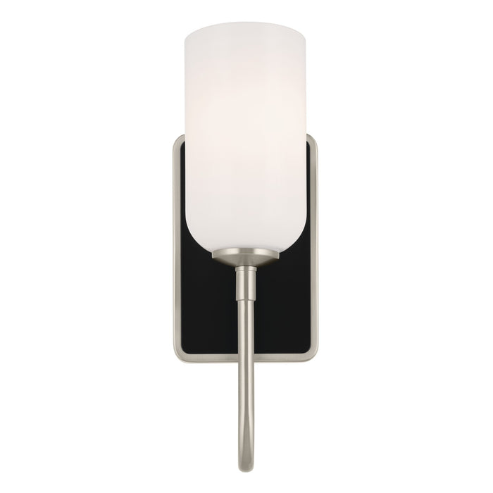 Kichler 55161NI One Light Wall Sconce, Brushed Nickel