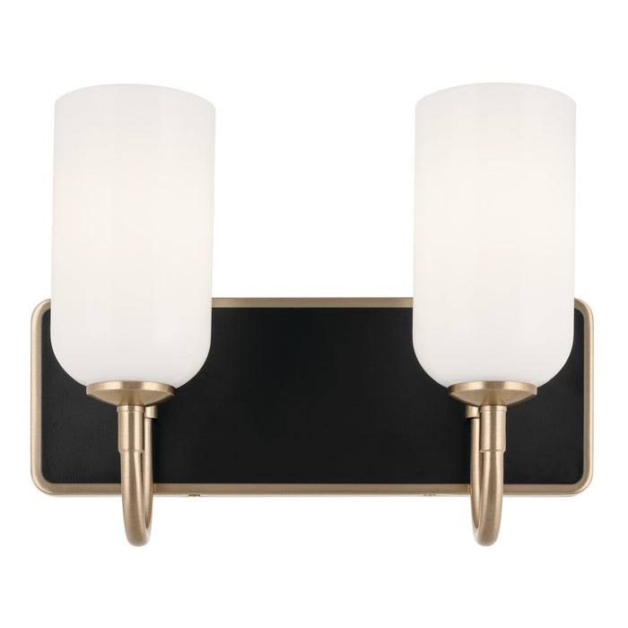 Kichler 55162CPZ Two Light Bath, Champagne Bronze
