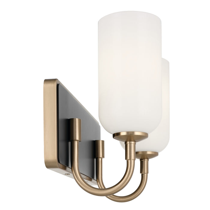 Kichler 55162CPZ Two Light Bath, Champagne Bronze
