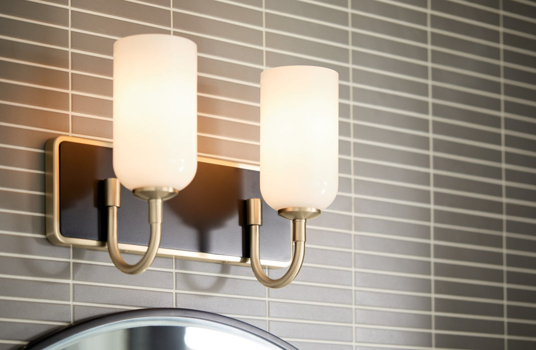 Kichler 55162CPZ Two Light Bath, Champagne Bronze