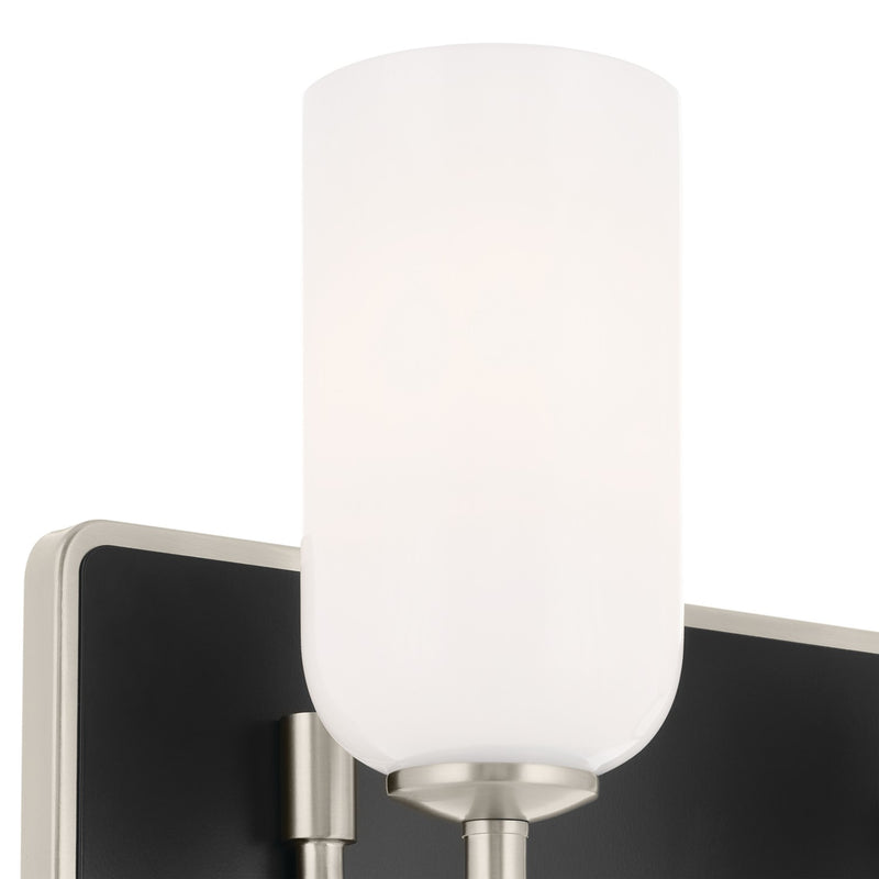 Kichler 55162NI Two Light Bath, Brushed Nickel