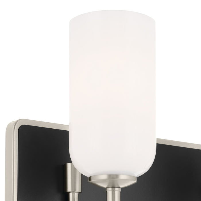 Kichler 55162NI Two Light Bath, Brushed Nickel