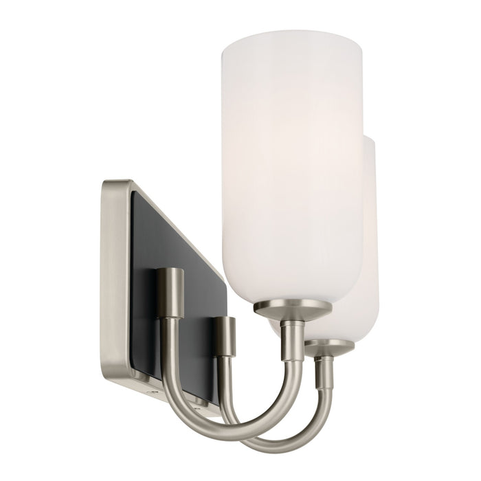 Kichler 55162NI Two Light Bath, Brushed Nickel