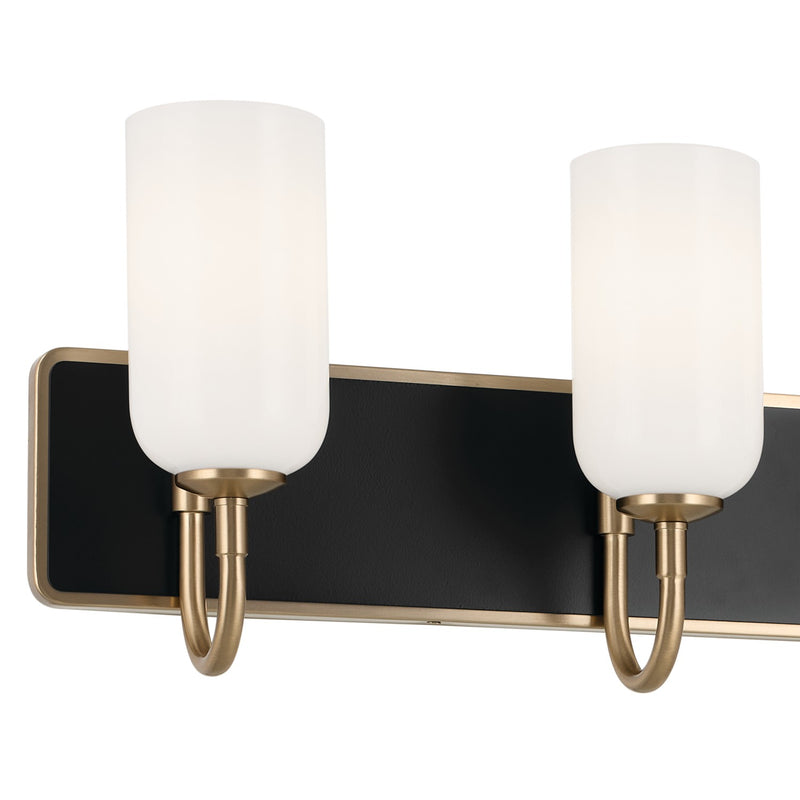 Kichler 55164CPZ Four Light Bath, Champagne Bronze