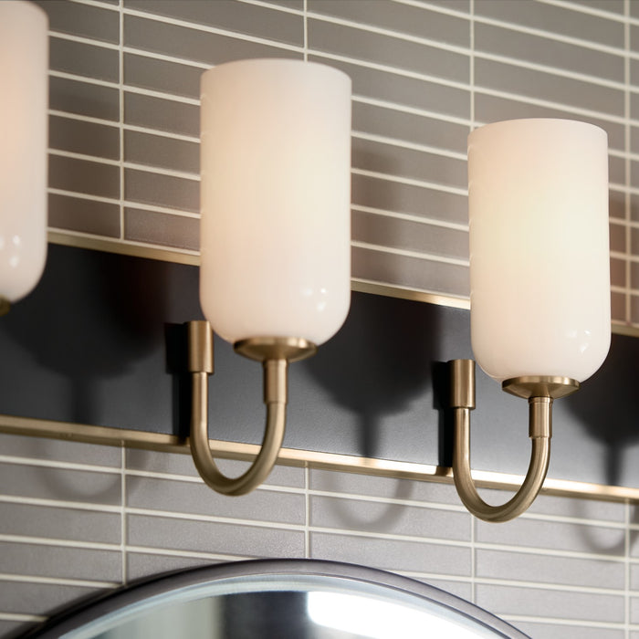 Kichler 55164CPZ Four Light Bath, Champagne Bronze