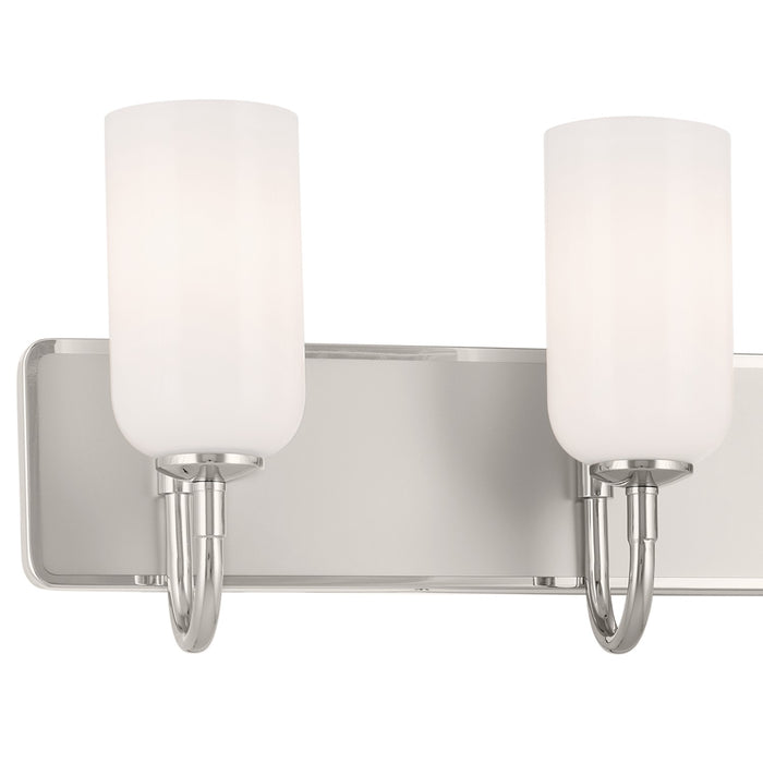 Kichler 55164PN Four Light Bath, Polished Nickel