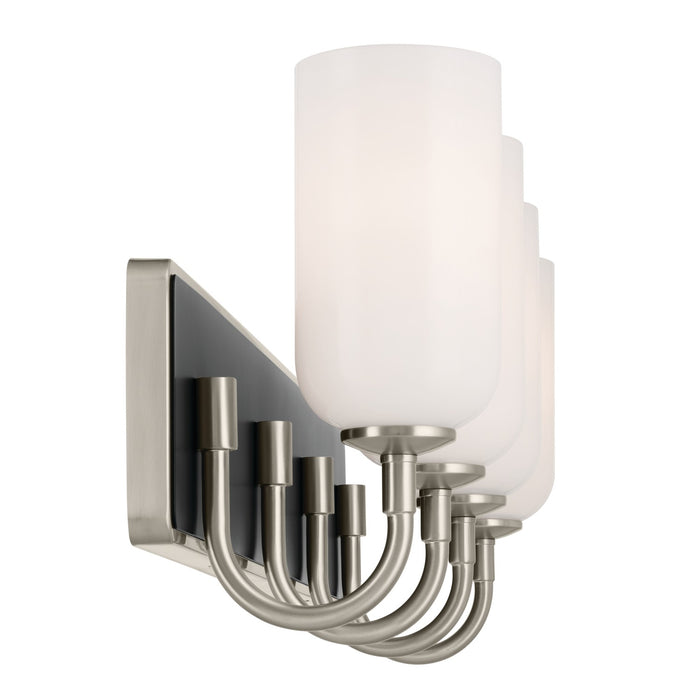 Kichler 55164NI Four Light Bath, Brushed Nickel