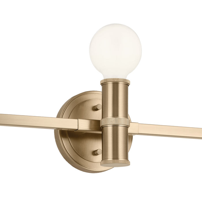 Kichler 55157CPZ Three Light Bath, Champagne Bronze