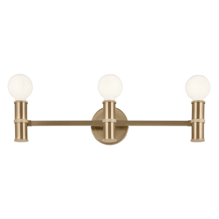 Kichler 55157CPZ Three Light Bath, Champagne Bronze