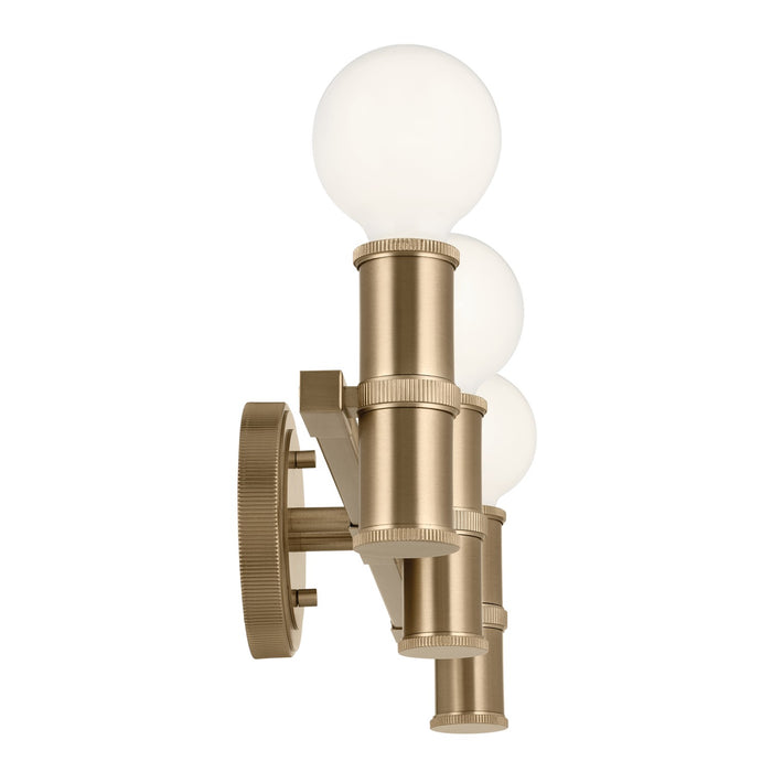 Kichler 55157CPZ Three Light Bath, Champagne Bronze