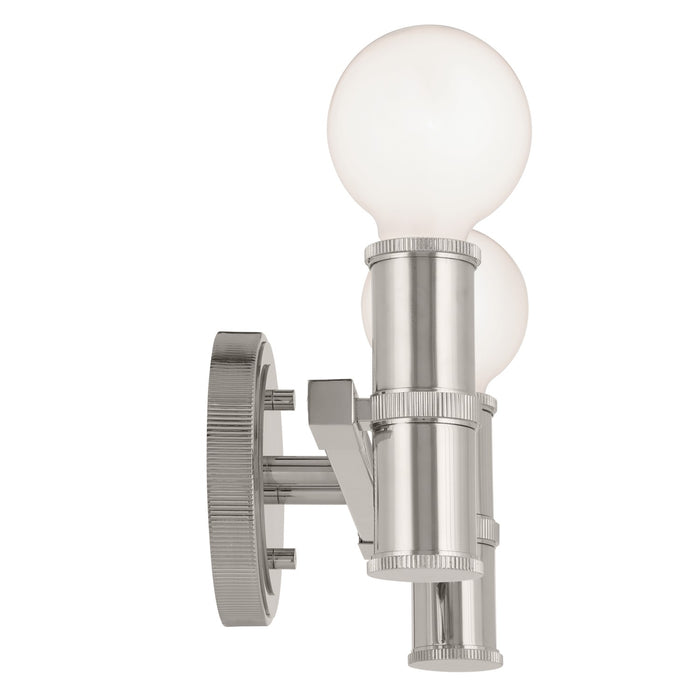 Kichler 55158PN Two Light Bath, Polished Nickel