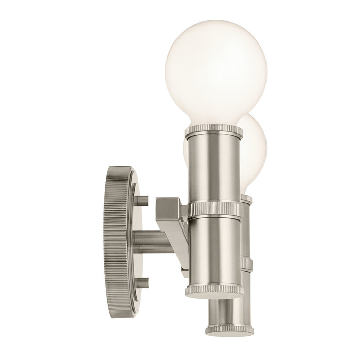 Kichler 55158NI Two Light Bath, Brushed Nickel