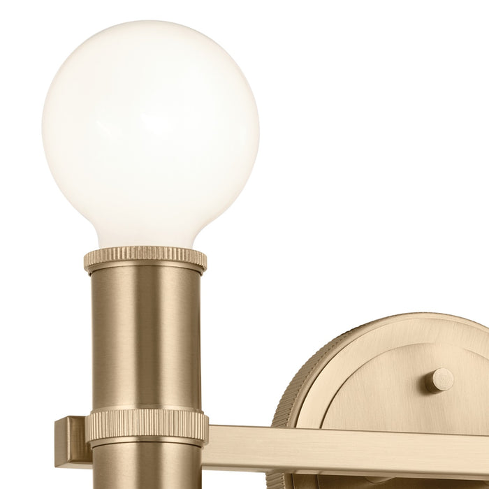 Kichler 55158CPZ Two Light Bath, Champagne Bronze