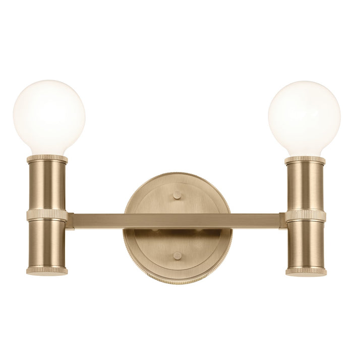 Kichler 55158CPZ Two Light Bath, Champagne Bronze