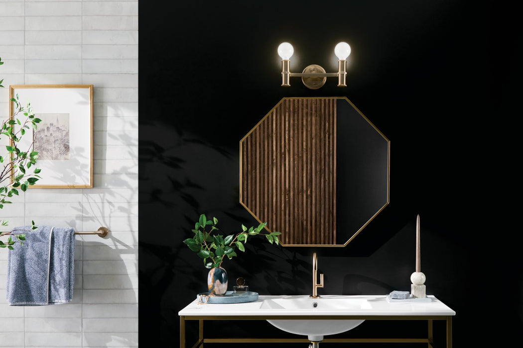 Kichler 55158CPZ Two Light Bath, Champagne Bronze