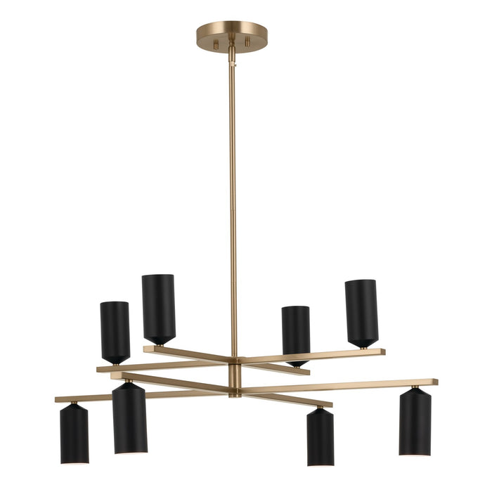 Kichler 52532CPZBK LED Chandelier, Champagne Bronze