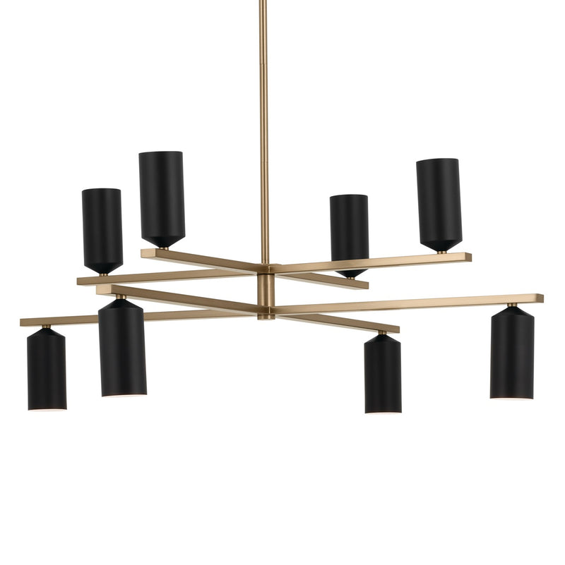 Kichler 52532CPZBK LED Chandelier, Champagne Bronze