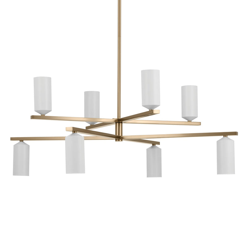 Kichler 52532CPZWH LED Chandelier, Champagne Bronze
