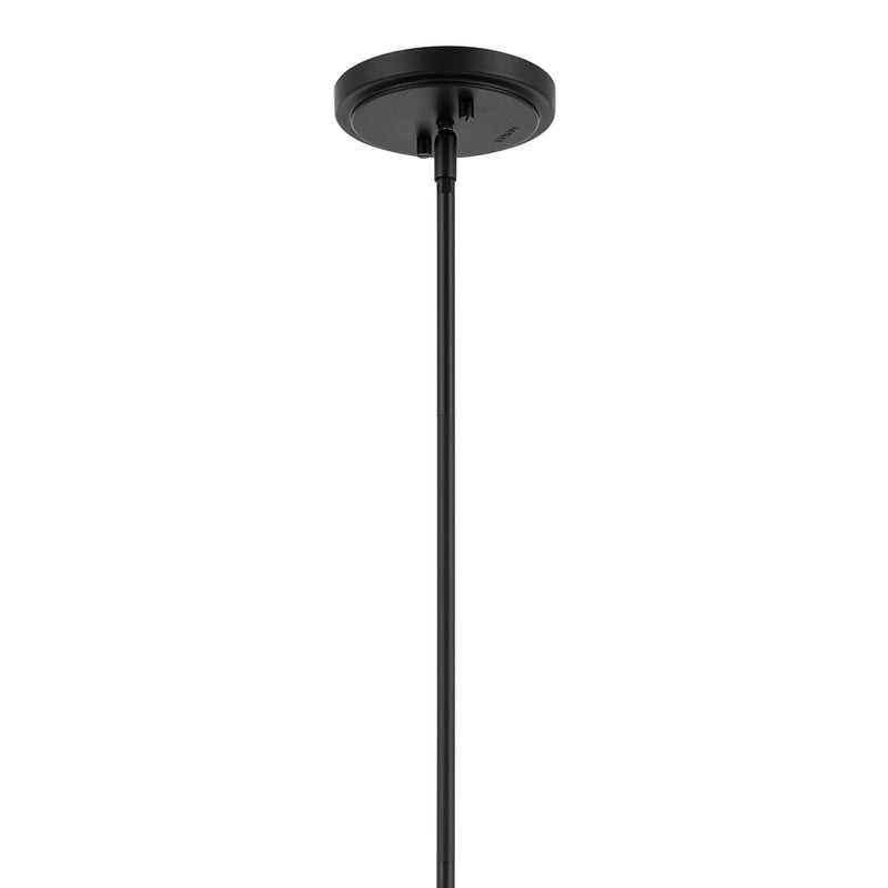 Kichler 52550BK Eight Light Chandelier, Black